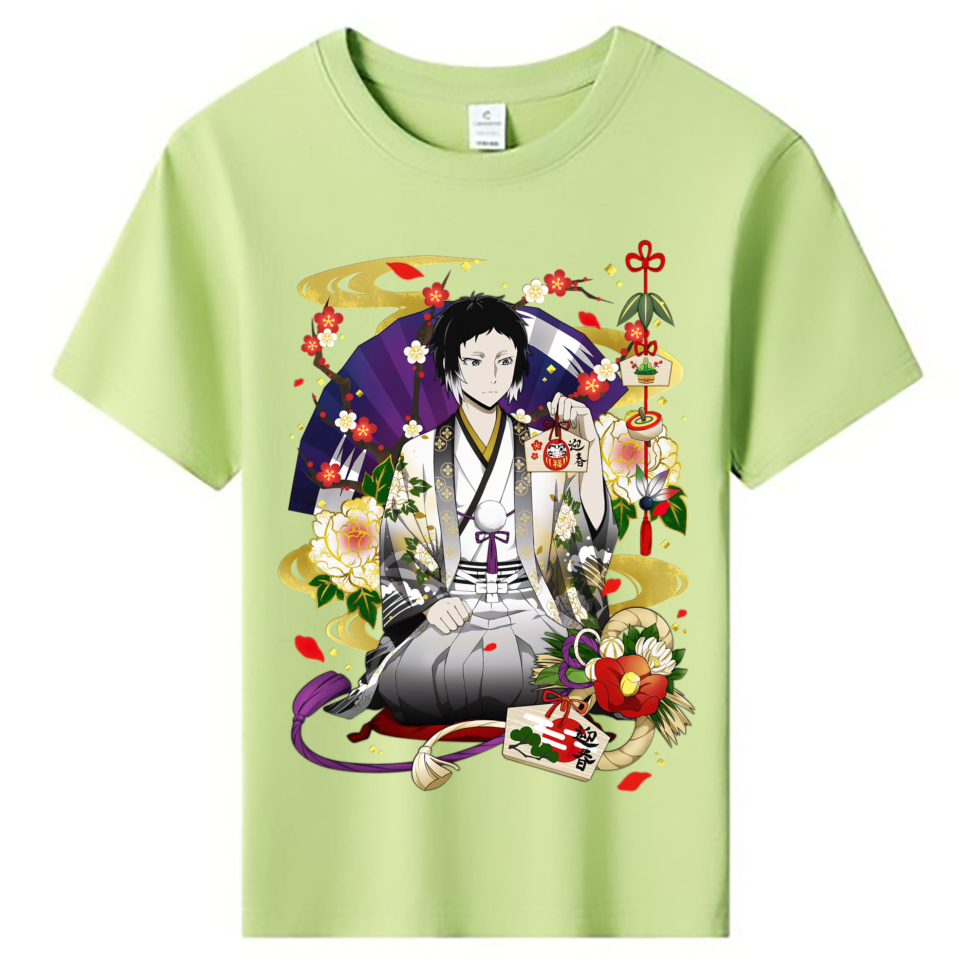 （画像用） 文豪ストレイドッグス Bungo Stray Dogs 綿100％キッズTシャツ（フロントプリント）